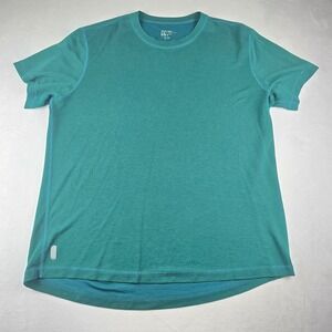 SON OF A TAILOR Men's Teal Performance Short Sleeve Athletic T-Shirt Size‎ XL